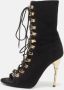 Balmain Pre-owned Suede boots Black Dames - Thumbnail 2