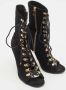 Balmain Pre-owned Suede boots Black Dames - Thumbnail 4