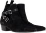 Balmain Pre-owned Suede boots Black Heren - Thumbnail 3