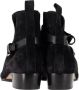 Balmain Pre-owned Suede boots Black Heren - Thumbnail 4