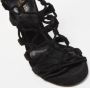 Balmain Pre-owned Suede sandals Black Dames - Thumbnail 7