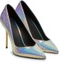 Balmain Ruby iridescent leather stilettos Meerkleurig Dames - Thumbnail 2