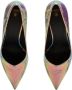 Balmain Ruby iridescent leather stilettos Meerkleurig Dames - Thumbnail 3