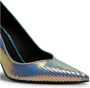 Balmain Ruby iridescent leather stilettos Meerkleurig Dames - Thumbnail 5