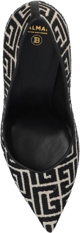 Balmain Monogram pumps met stilettohakken Zwart Dames