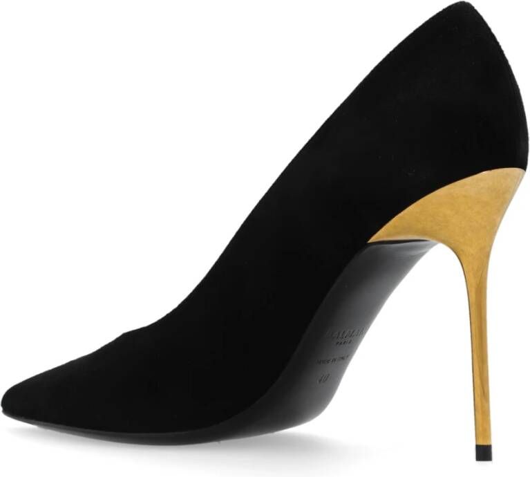 Balmain Suède pumps Zwart Dames