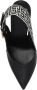 Balmain Ruby slingback pumps met monogram Zwart - Thumbnail 9