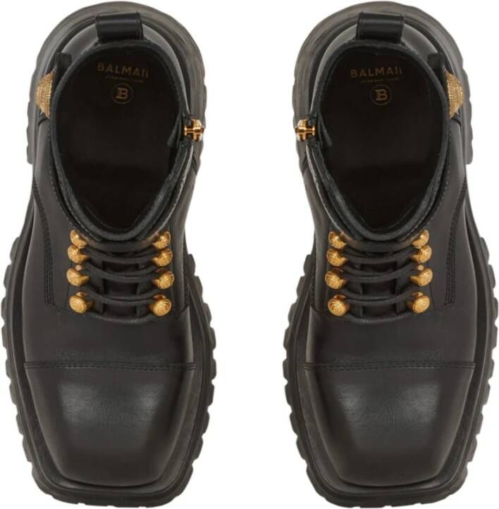 Balmain Ranger enkellaarzen Zwart - Foto 4