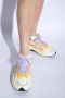 Balmain Run-Row leren en nylon sneakers Multicolor Dames - Thumbnail 14