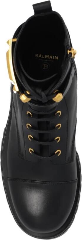 Balmain Romy leren schoenen Zwart Dames