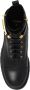 Balmain Zwarte Combat Enkellaarzen met Gouden PB Logo Black Dames - Thumbnail 12