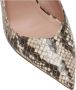 Balmain Ruby Python-Geëtste Leren Pumps Multicolor Dames - Thumbnail 5
