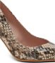 Balmain Ruby Python-Geëtste Leren Pumps Multicolor Dames - Thumbnail 6