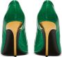 Balmain Ruby stiletto's in krokodillenprint leer Green Dames - Thumbnail 4
