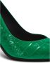 Balmain Ruby stiletto's in krokodillenprint leer Green Dames - Thumbnail 7