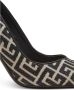 Balmain Ruby stiletto's met jacquard monogram Black Dames - Thumbnail 6