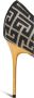 Balmain Rubijnen stiletto's met jacquard monogram Black Dames - Thumbnail 7