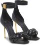 Balmain Zwarte Gevlochten Hoge Hak Pumps Black Dames - Thumbnail 6