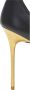 Balmain Zwarte Gevlochten Hoge Hak Pumps Black Dames - Thumbnail 11