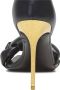 Balmain Zwarte Gevlochten Hoge Hak Pumps Black Dames - Thumbnail 12