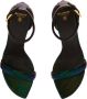 Balmain Sandales Moneta en cuir iridescent Meerkleurig Dames - Thumbnail 4