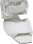 Balmain Uma sandalen met klittenband en mesh White Dames - Thumbnail 4