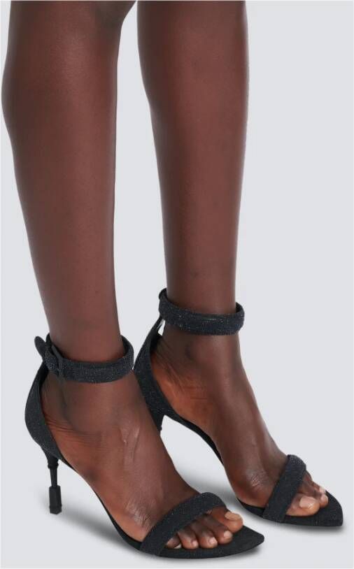 Balmain Sandalen met open neus Zwart - Foto 3