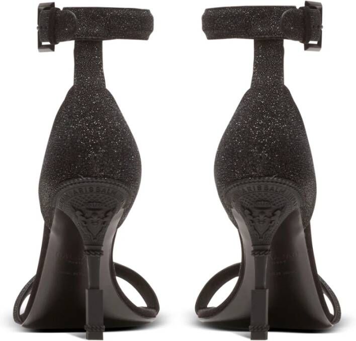 Balmain Sandalen met open neus Zwart - Foto 5