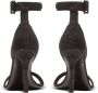 Balmain Sandalen met open neus Zwart - Thumbnail 5