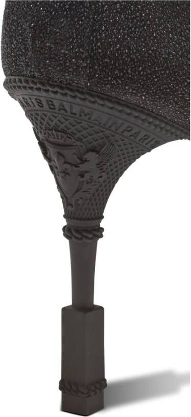 Balmain Sandalen met open neus Zwart - Foto 7