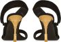 Balmain Suede Moneta sandalen Black Dames - Thumbnail 9