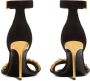 Balmain Uma sandalen verfraaid met ketting Zwart - Thumbnail 3