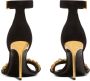 Balmain Uma suède en ketting sandalen Black Dames - Thumbnail 3