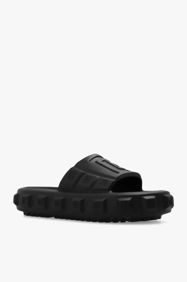Balmain Sandals Zwart Heren