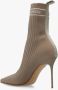 Balmain Boots & laarzen Skye stretch mesh ankle boots in taupe - Thumbnail 10