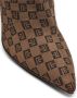 Balmain Skye laarzen met jacquard Bruin - Thumbnail 5