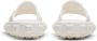 Balmain Ari slippers met logo-reliëf Wit - Thumbnail 4