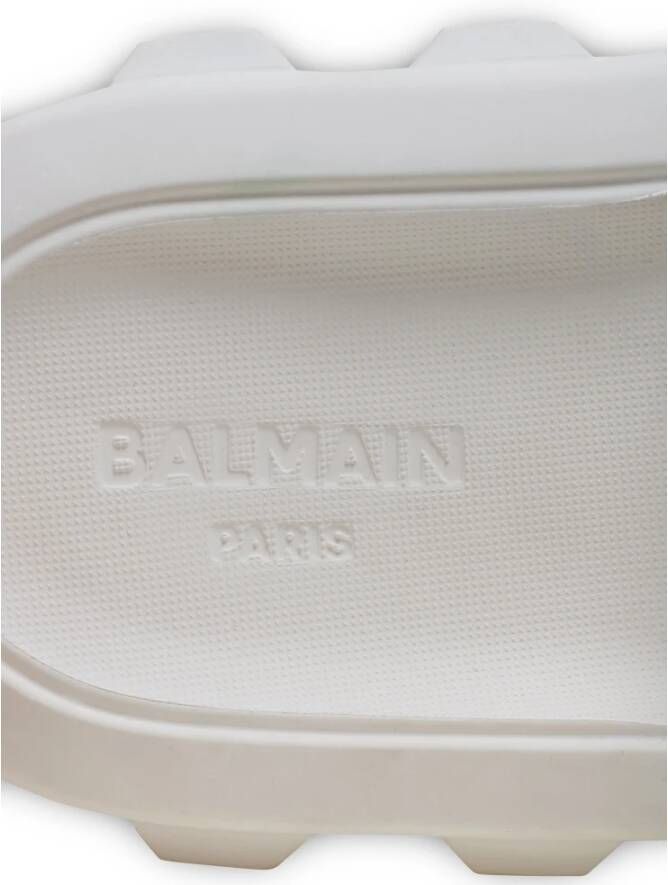 Balmain Ari flat mules Wit Dames