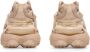 Balmain Unicorn low-top trainers in neoprene and leather Beige Heren - Thumbnail 4