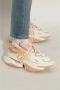Balmain Low-Top Sneakers Unicorn Low Sneakers Leather Yellow in wit - Thumbnail 3