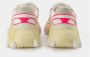 Balmain B-East Sneakers Wit Felroze Leer Meerkleurig Dames - Thumbnail 5