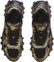 Balmain B-East trainers in printed leather and mesh Meerkleurig Heren - Thumbnail 3