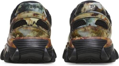 Balmain Sneakers met grafische print Beige - Foto 4