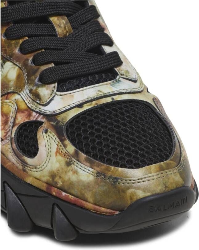 Balmain Sneakers met grafische print Beige - Foto 5