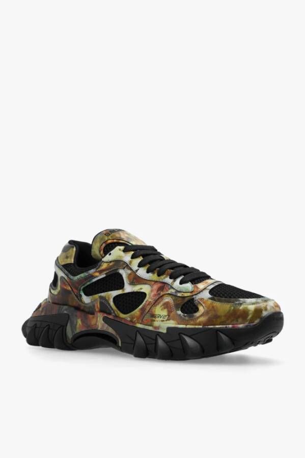 Balmain Sneakers met grafische print Beige - Foto 8