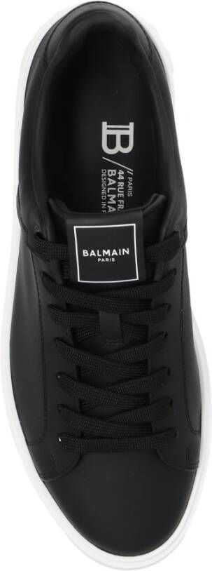 Balmain Sneakers met logo Zwart Dames