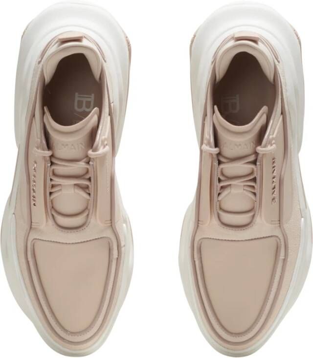 Balmain Sneakers met logoplakkaat Roze - Foto 3