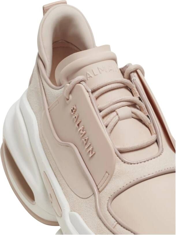 Balmain Sneakers met logoplakkaat Roze - Foto 5