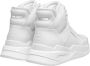 Balmain Witte Leren High-Top Sneakers White Dames - Thumbnail 4