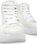 Balmain Witte Leren High-Top Sneakers White Dames - Thumbnail 5